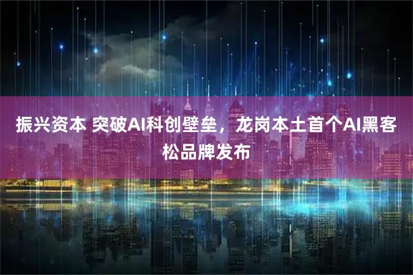 振兴资本 突破AI科创壁垒，龙岗本土首个AI黑客松品牌发布