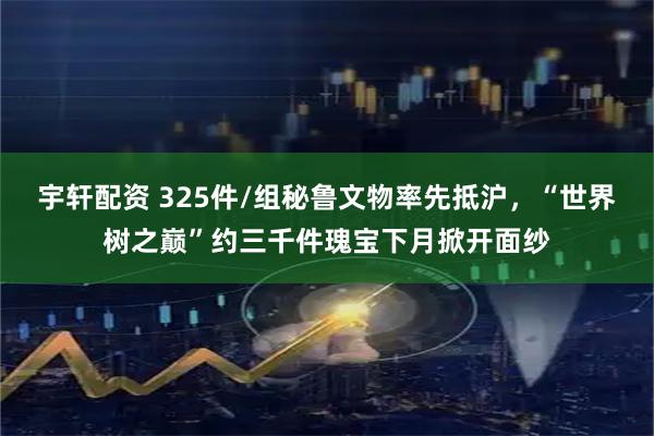 宇轩配资 325件/组秘鲁文物率先抵沪，“世界树之巅”约三千件瑰宝下月掀开面纱